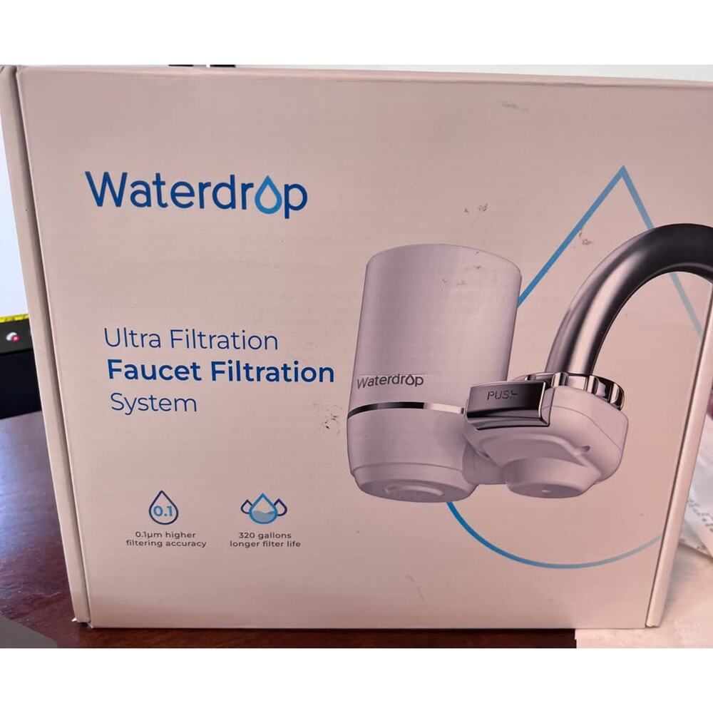 Waterdrop sink faucet filter. BRAND NEW! Retails for $29.99.